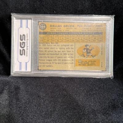 1960 Topps Dallas Green SGS Graded 2