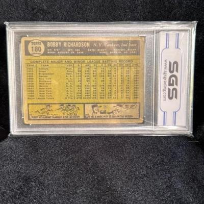 1961 Bobby Richardson SGS Graded 2