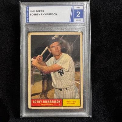 1961 Bobby Richardson SGS Graded 2