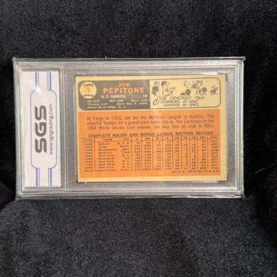 1966 Topps Joe Pepitone Card