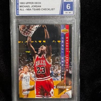 1993 Upper Deck Michael Jordan Checklist