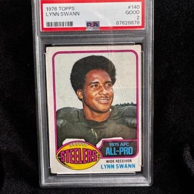 1976 Topps Lynn SwannPSA Graded 2