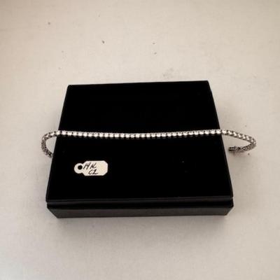 14 Kt CZ Tennis Bracelet