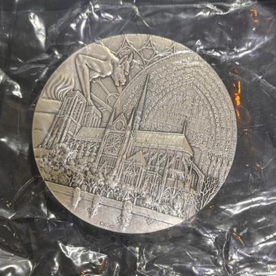 Medaille 850 ans Norte-Dame de Paris