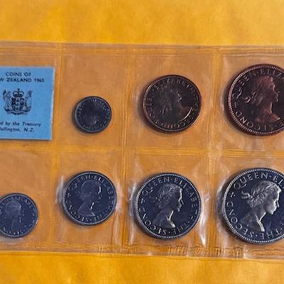 1965 Coins of New Zealand