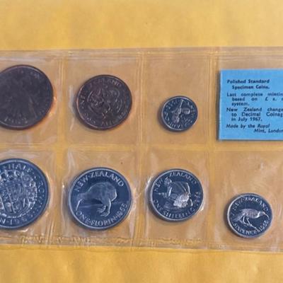 1965 Coins of New Zealand