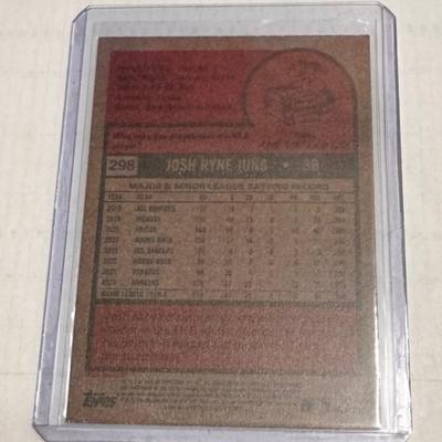 2024 Topps Hertiage Josh Jung Rookie Card