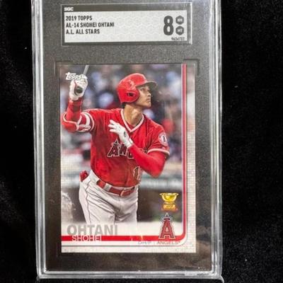 2019 Topps Shohei Ohtani Rookie Card Gr. NM MT 8