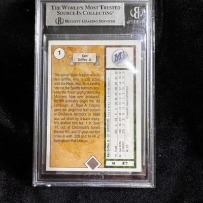 1999 Upper Deck Ken Griffey Jr. R.C.Graded EX-Mt 6