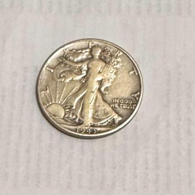 1943-S Walking Half Dollar