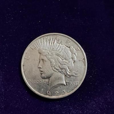 1922 Peace Silver Dollar