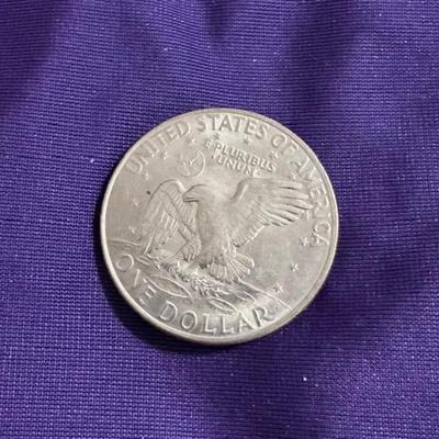 1972 D Eisenhower Dollar