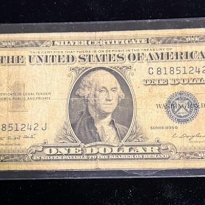 1935-G $1 Silver Certificate 
