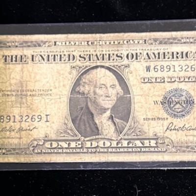 1935-F $1 Silver Certificate 