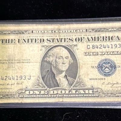 1935-G $1 Silver Certificate 