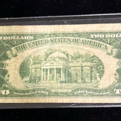 1928-D Red Seal $2 Note