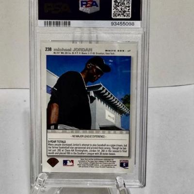 Michael Jordan BB Rookie Card By UD