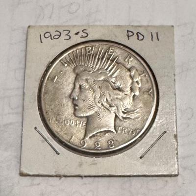 1923-S Peace Dollar
