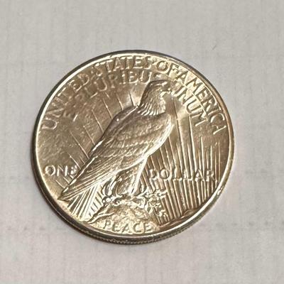 1927 Peace Dollar Nice Coin