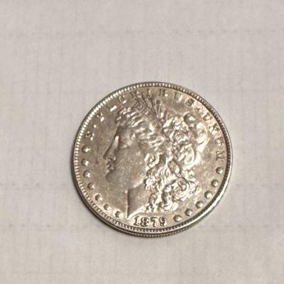 1879 Morgan Silver Dollar  