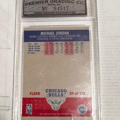 Barry Sanders Graded Card