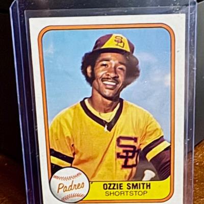 1981 Topps Ozzie Smith Card