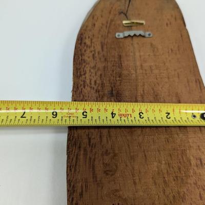 Hand Painted Lighthouse Scene On Wooden Plank Signed