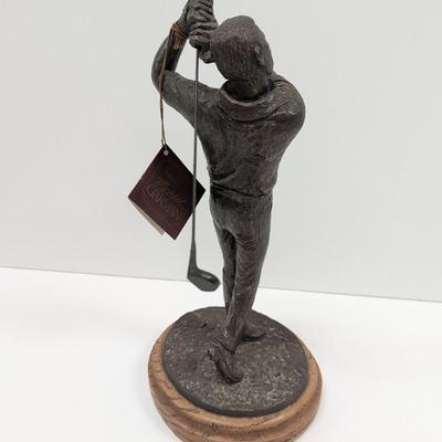 Michael Garman Golf Sculpture "Tee Shot"