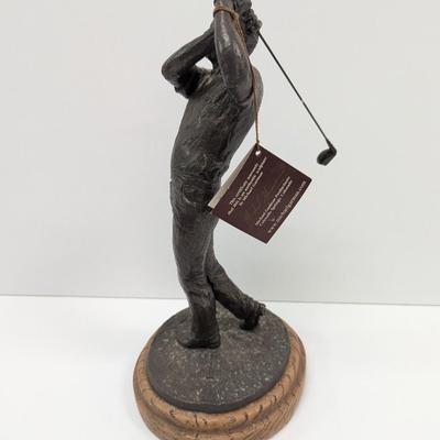 Michael Garman Golf Sculpture "Tee Shot"