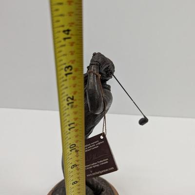 Michael Garman Golf Sculpture "Tee Shot"