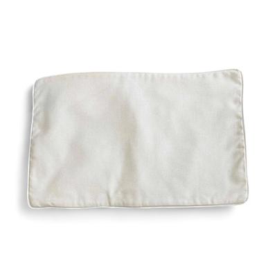 Restoration Hardware Pair of Outdoor Sunbrella Accent Throw Pillows, Twill Off White, Brand New with