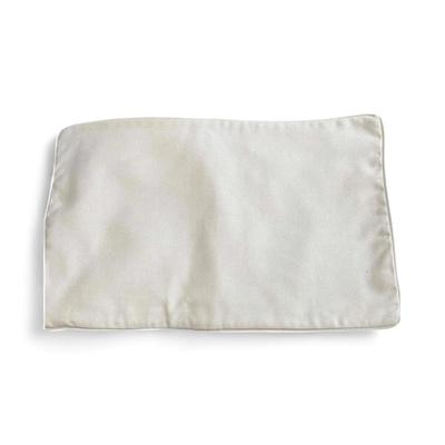 Restoration Hardware Pair of Outdoor Sunbrella Accent Throw Pillows, Twill Off White, Brand New with