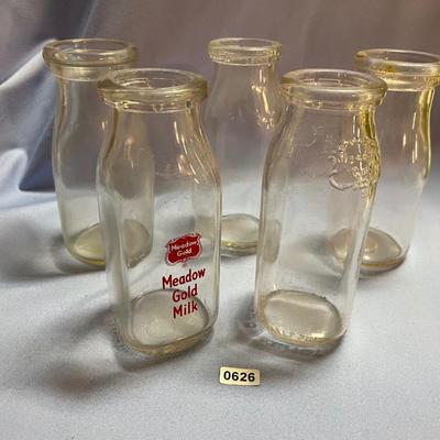 Milk bottles
