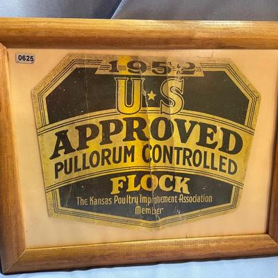1952 advertising sign