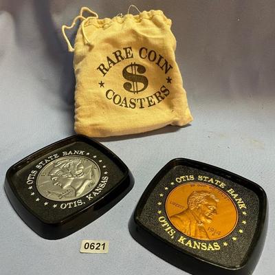 Coin coasters