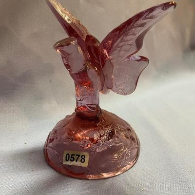 Fenton glass butterfly
