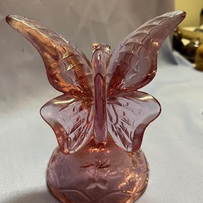 Fenton glass butterfly