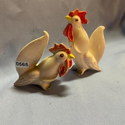 Rooster salt & pepper shakers