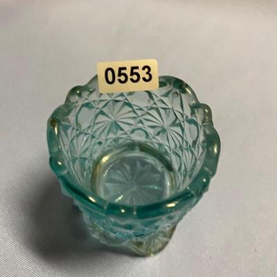Fenton Daisy & Button toothpick holder