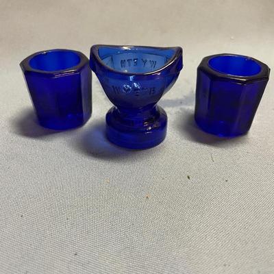 Small cobalt blue assortment