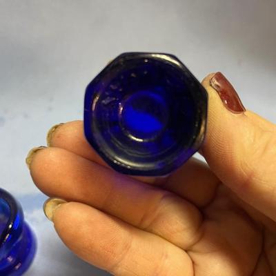 Small cobalt blue assortment