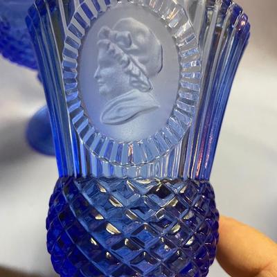 Avon George & Martha Washington goblets