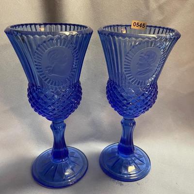 Avon George & Martha Washington goblets