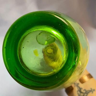 Vtg glass decanter