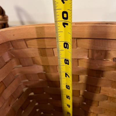 Lot of 13 Baskets - Longaberger, Vintage, Rustic