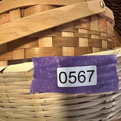 Lot of 13 Baskets - Longaberger, Vintage, Rustic