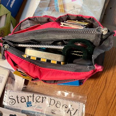 HUGE Quilters Lot - Tools, Projects, Fabric, Sewing, Tabletop Ironing Board