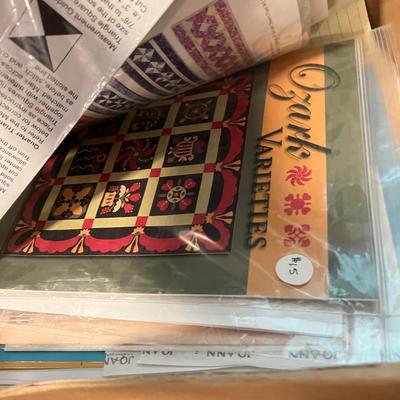 HUGE Quilters Lot - Tools, Projects, Fabric, Sewing, Tabletop Ironing Board