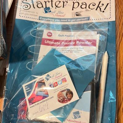 HUGE Quilters Lot - Tools, Projects, Fabric, Sewing, Tabletop Ironing Board