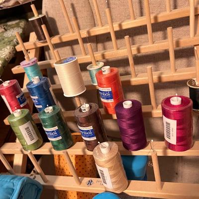 HUGE Quilters Lot - Tools, Projects, Fabric, Sewing, Tabletop Ironing Board